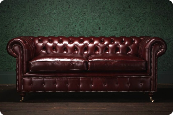 chesterfield vegan sofa