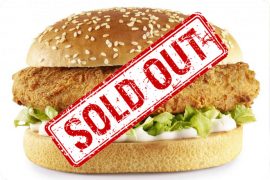KFC Vegan Burger Sells Out!