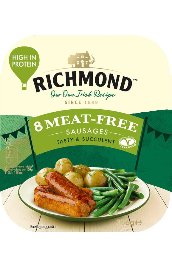 Richmond Meat-Free Sausages 