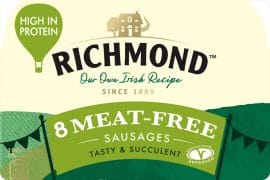 Irish Sausage Manufacturers Launch Meat-Free Alternative