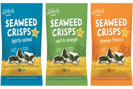 Healthy Snack Company Launches Seaweed Crisps