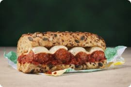 Popular Sandwich Chain Launch Meatless Meatball Marinara