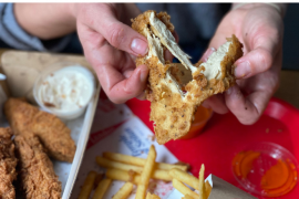 Vegan fast food pioneers gaining popularity with realistic seitan chicken